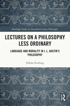Lectures on a Philosophy Less Ordinary (eBook, PDF) - Forsberg, Niklas