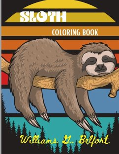 Sloth Coloring Book - Jessa, Smudge