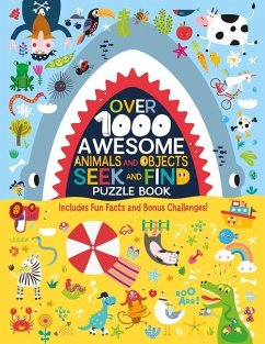 Over 1000 Awesome Animals and Objects Seek and Find Puzzle Book - Clorophyl Editions