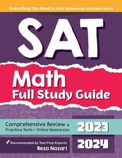 SAT Math Full Study Guide: Comprehensive Review + Practice Tests + Online Resources - Nazari, Reza