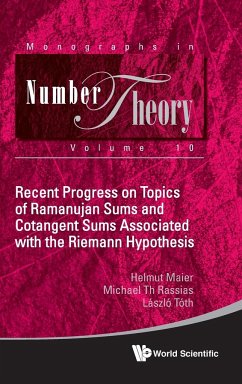 Recent Progress Topic Ramanujan Sums & Cotangent Sums .. - Helmut Maier, Michael Th Rassias & Laszl