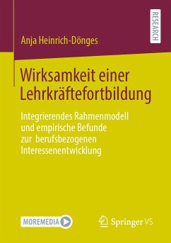 Wirksamkeit einer Lehrkräftefortbildung (eBook, PDF) - Heinrich-Dönges, Anja