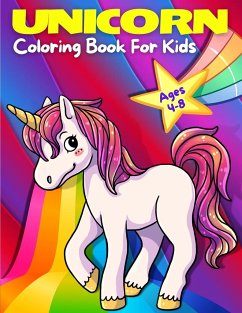 Unicorn Coloring Book For Kids Ages 4-8 - Books, Art