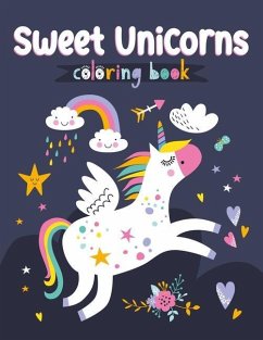 Cover Sweet Unicorns Coloring Book