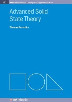Advances in Solid State Theory - Pruschke, Thomas