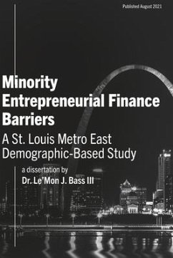 Minority Entrepreneurial Finance Barriers