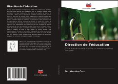 Direction de l'éducation - Carr, Dr. Marsha