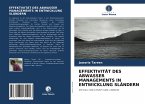 EFFEKTIVITÄT DES ABWASSER MANAGEMENTS IN ENTWICKLUNG SLÄNDERN