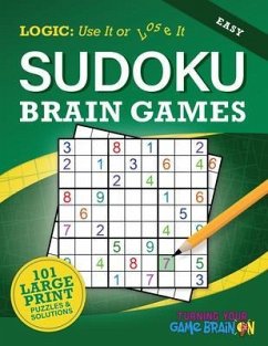 Easy Sudoku Brain Games (eBook, ePUB) - Saldrick, Chris