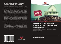 Système d'imposition simplifié pour les petites entreprises - Medvedeva, Inga