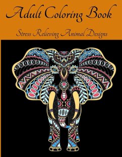 Adult Coloring Book - Stress Relieving Animal Designs - Em Publishers