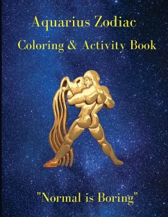 Aquarius Zodiac Coloring & Activity Book - Read, Melinda