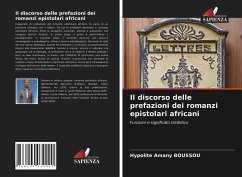 Il discorso delle prefazioni dei romanzi epistolari africani - Boussou, Hypolite Amany