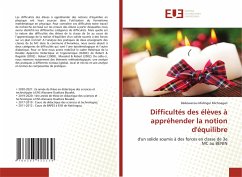 Difficultés des élèves à appréhender la notion d'équilibre - Michoagan, Dèdèwanou Midingoï