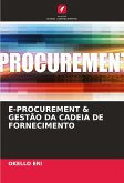 E-PROCUREMENT & GESTÃO DA CADEIA DE FORNECIMENTO