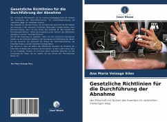 Gesetzliche Richtlinien für die Durchführung der Abnahme - Veizaga Siles, Ana María