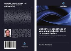 Optische eigenschappen van onzuiverheids-ionen in granaatfolies - Vasilieva, Natalia