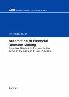 Automation of Financial Decision-Making - Rühr, Alexander