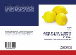 Studies on physico-chemical constituents in different cv. of citrus - Patel, Arun; Singh, Balveer; Ram, R. B.