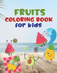Fruits coloring book for kids - Loson, Lora
