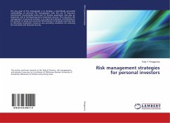 Cover Risk management strategies for personal investors