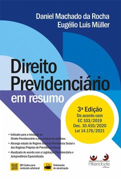 Direito previdenciário em resumo (eBook, ePUB) - Rocha, Daniel Machado da; Müller, Eugélio Luis