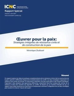 Cover OEuvrer pour la paix (eBook, ePUB)