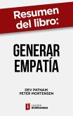 Resumen del libro "Generar empatía" de Dev Patnaik (eBook, ePUB)