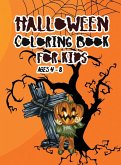 Halloween coloring book for kids ages 4 - 8