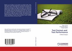 Test Format and Test Performance - Lotfi Sin, Sahar; Behtary, Shahabaddin; Vedadhir, Abouali