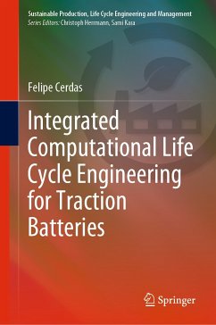 Integrated Computational Life Cycle Engineering for Traction Batteries (eBook, PDF) - Cerdas, Felipe