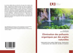 Élimination des polluants organiques par des argiles naturelles - Bouazza, Faiza; Benguella, Belkacem