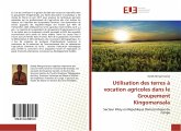 Utilisation des terres à vocation agricoles dans le Groupement Kingomansala