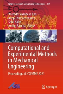 Computational and Experimental Methods in Mechanical Engineering (eBook, PDF)