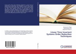 Linear Time Invariant Systems Order Reduction Techniques - Pidugu, Munaswamy; Rvs, Satyanarayana; Lv, Narasimha Prasad