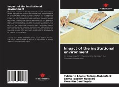 Impact of the institutional environment - Tatang Atabonfack, Pulchérie Léonie;Nyasseu, Emma Joachim;Yepdo, Florentin Gael