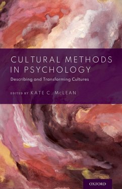 Cover Cultural Methods in Psychology (eBook, PDF)