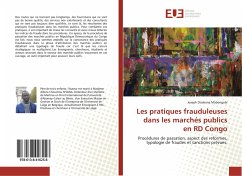 Les pratiques frauduleuses dans les marchés publics en RD Congo - Dizakana Mobongobi, Joseph