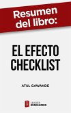 Resumen del libro "El efecto Checklist" de Atul Gawande (eBook, ePUB)