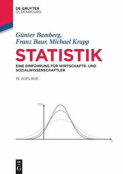 Statistik - Bamberg, Günter;Baur, Franz;Krapp, Michael