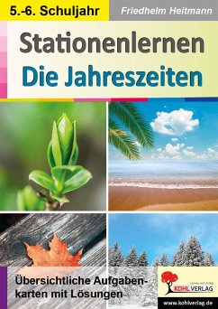 Cover Stationenlernen Die Jahreszeiten