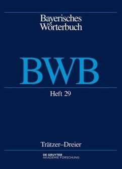 [Buben]trätzer - [Kürzer]dreier / Bayerisches Wörterbuch (BWB) Band 4/Heft 29