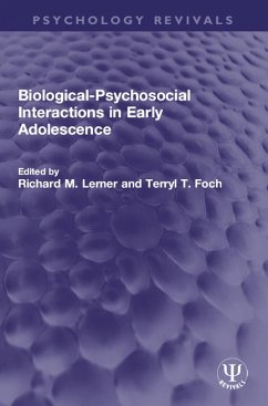 Cover Biological-Psychosocial Interactions in Early Adolescence (eBook, PDF)