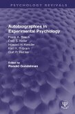 Autobiographies in Experimental Psychology (eBook, ePUB)