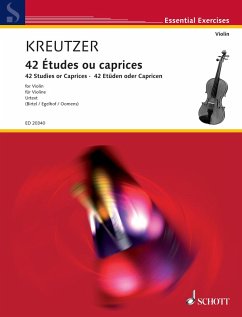 42 Studies or Caprices (eBook, PDF) - Kreutzer, Rodolphe