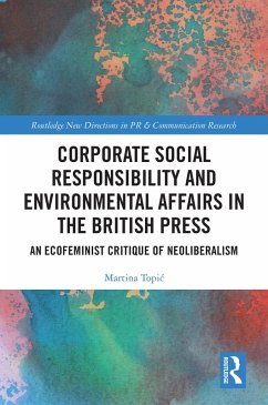 Cover Corporate Social Responsibility and Environmental Affairs in the British Press (eBook, PDF)