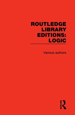 Routledge Library Editions: Logic (eBook, PDF) - Various