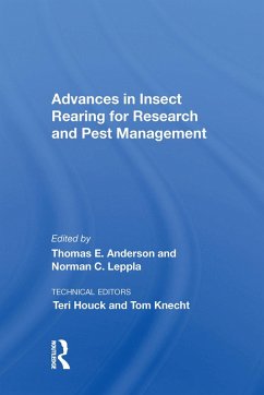 Advances In Insect Rearing For Research And Pest Management (eBook, PDF) - Anderson, Thomas E