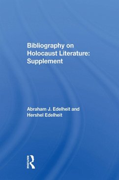Cover Bibliography On Holocaust Literature (eBook, ePUB)