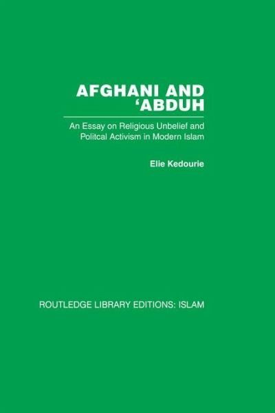 Afghani and 'Abduh (eBook, ePUB)